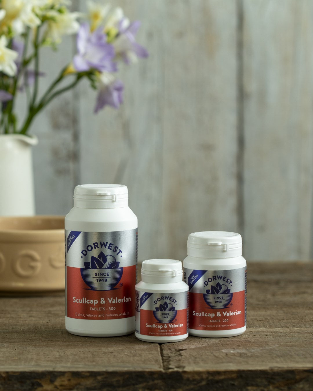 Scullcap and clearance valerian for dogs